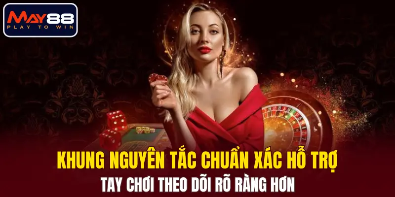 Khung nguyên tắc chuẩn xác hỗ trợ tay chơi theo dõi rõ ràng hơn